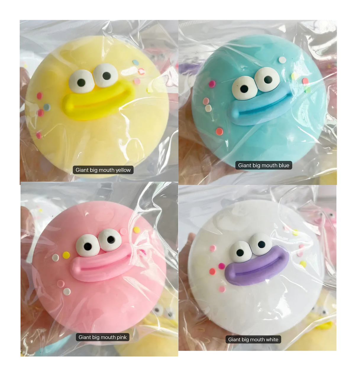 Cute Big Eyed Squishy Toy ~ Giant Fluid Funny Squeeze Toy