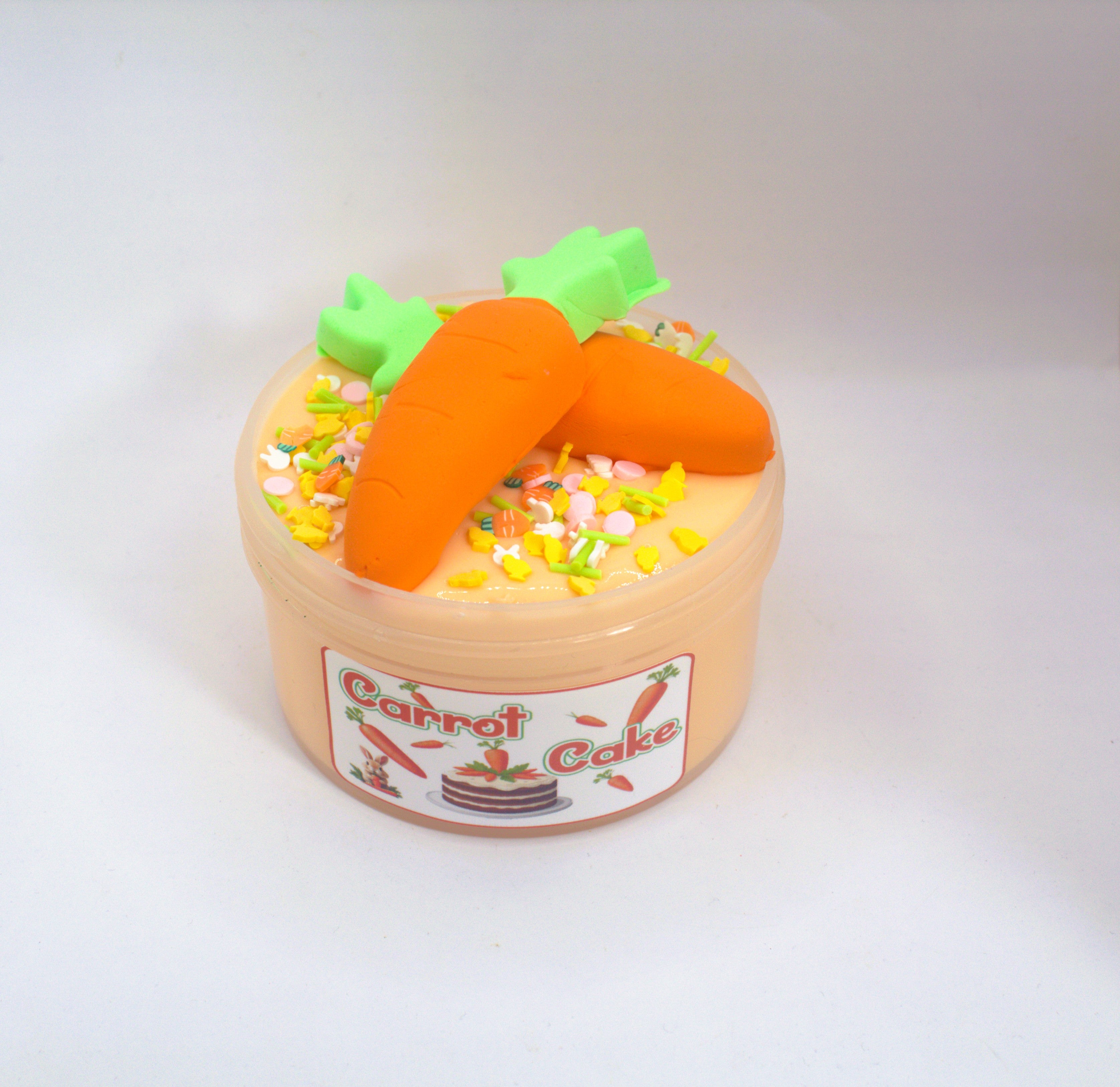 Carrot Cake DIY Slime