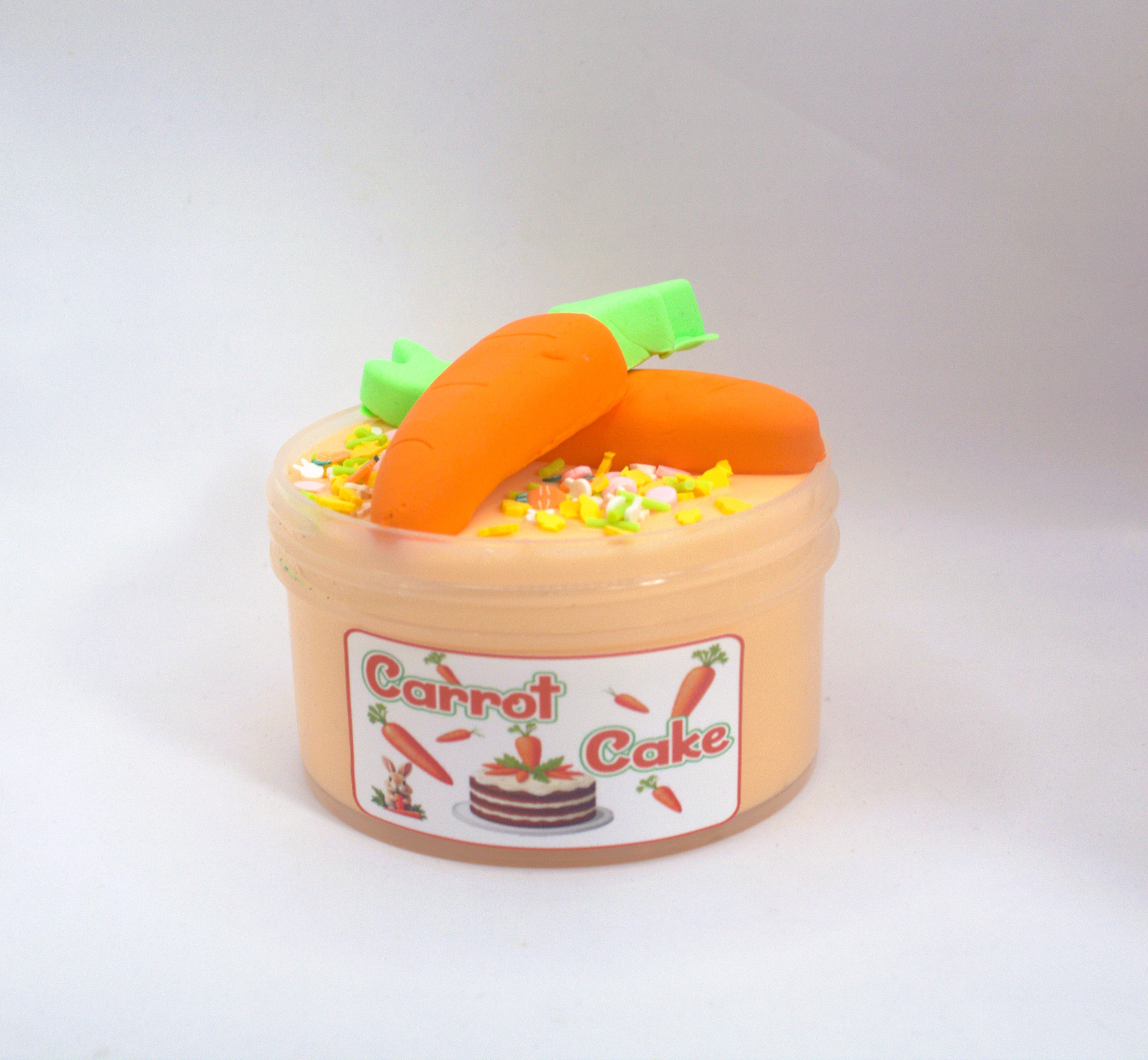 Carrot Cake DIY Slime