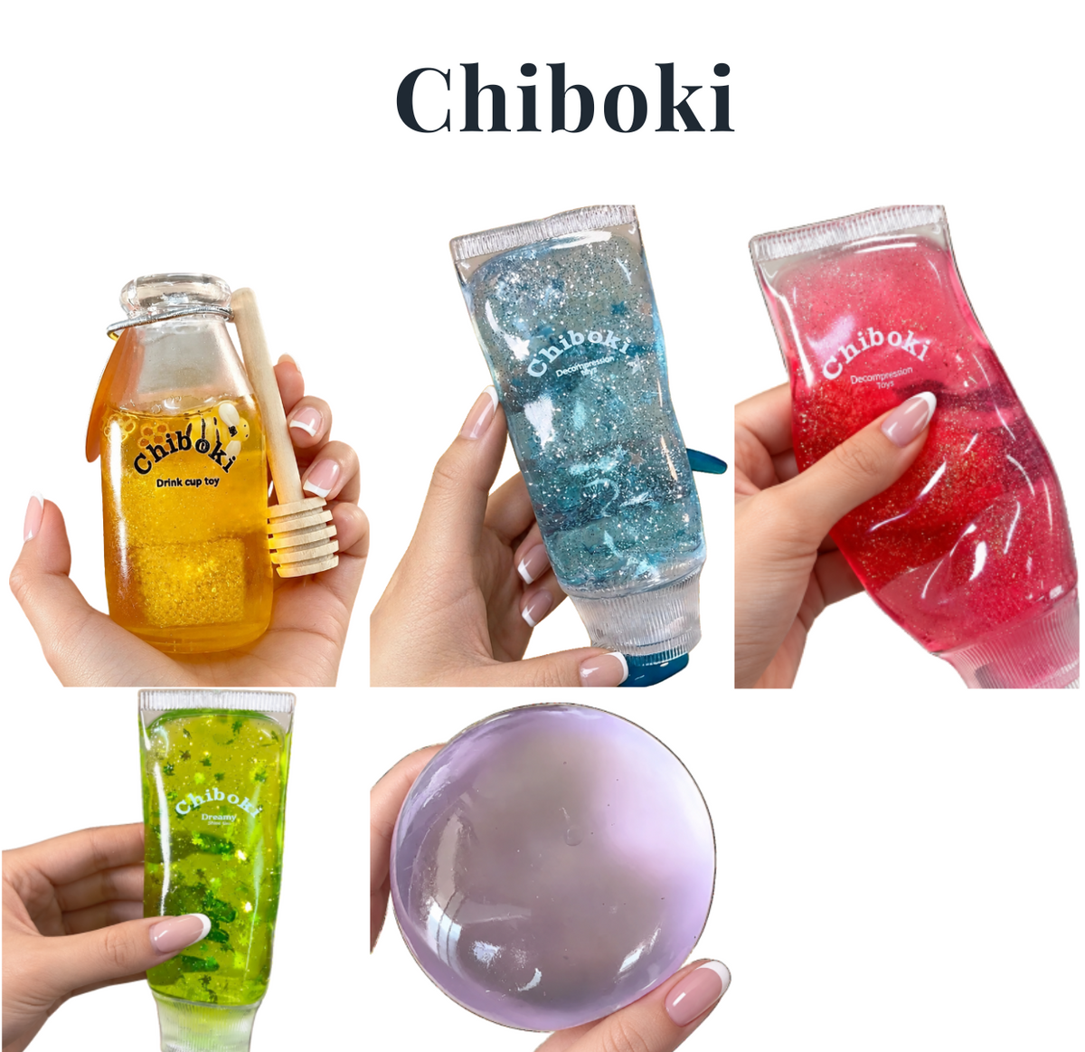 Chiboki Squishy ~ Toothpaste ~ Honey Jar ~ Coconut Oil Ball