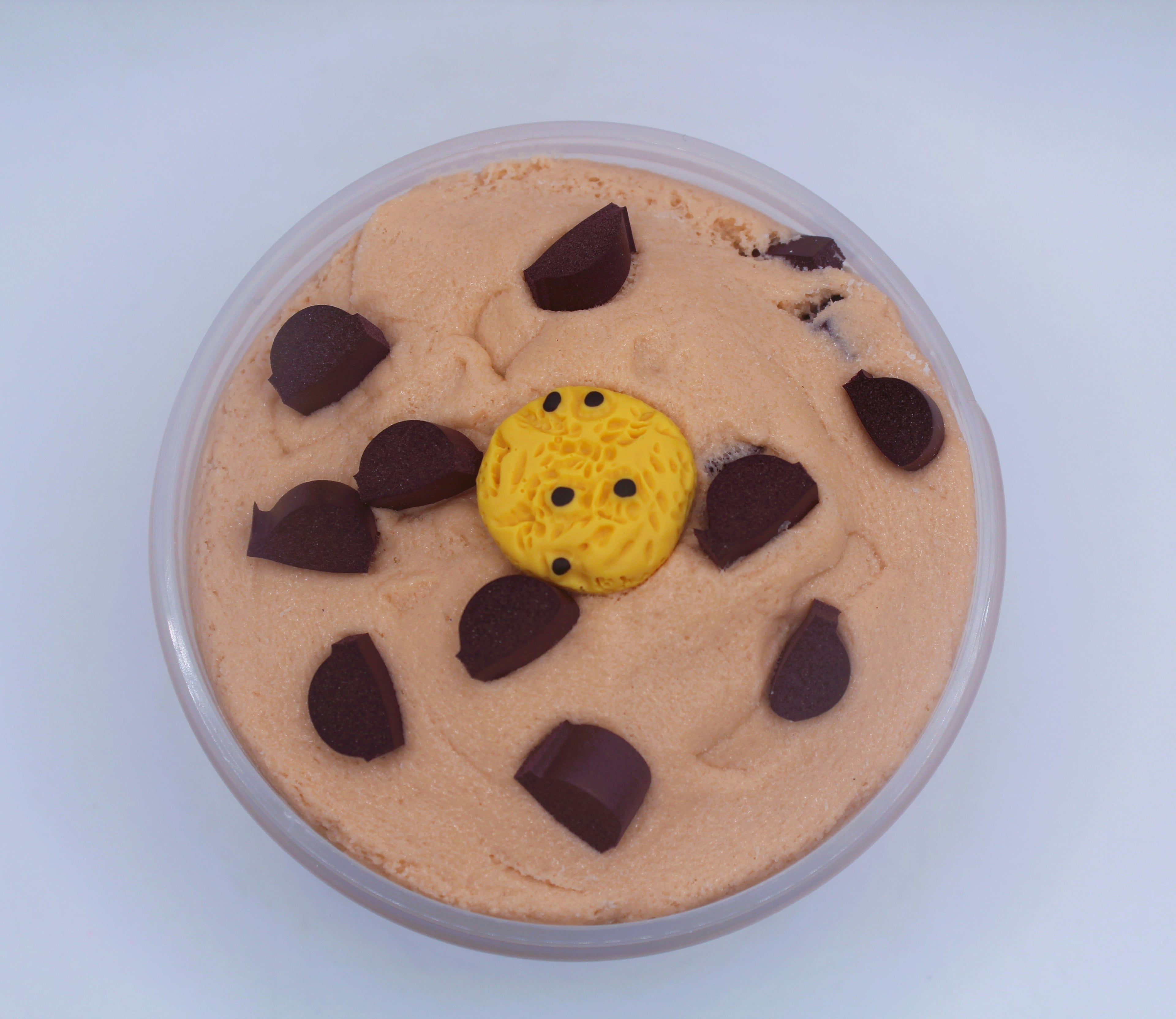 Chocolate Chip Cookie Dough ~ Cloud Slime ~ Slime Shop
