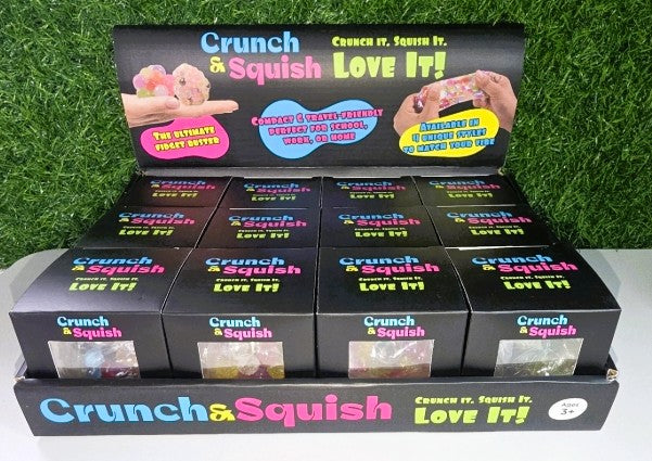 Crunch and Squish - Sensory Play-