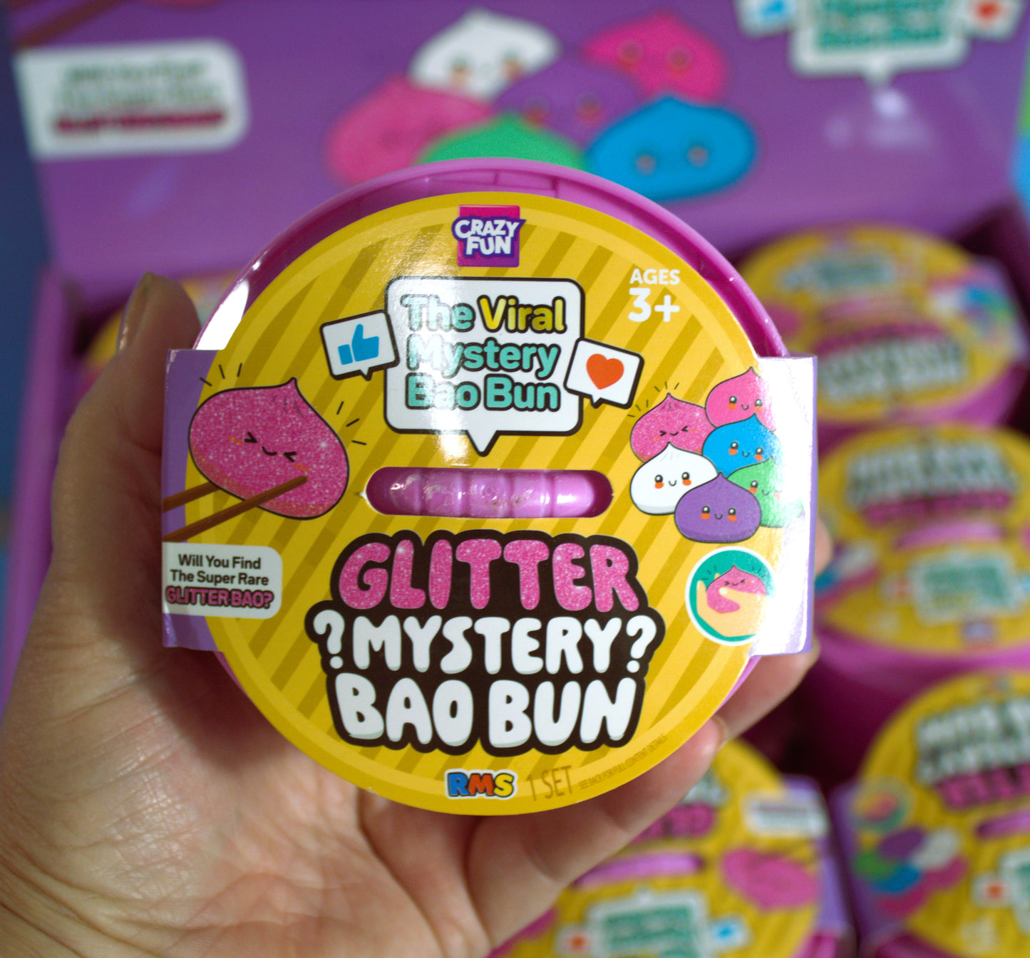Crazy Fun Official RMS Mystery Glitter Dumpling