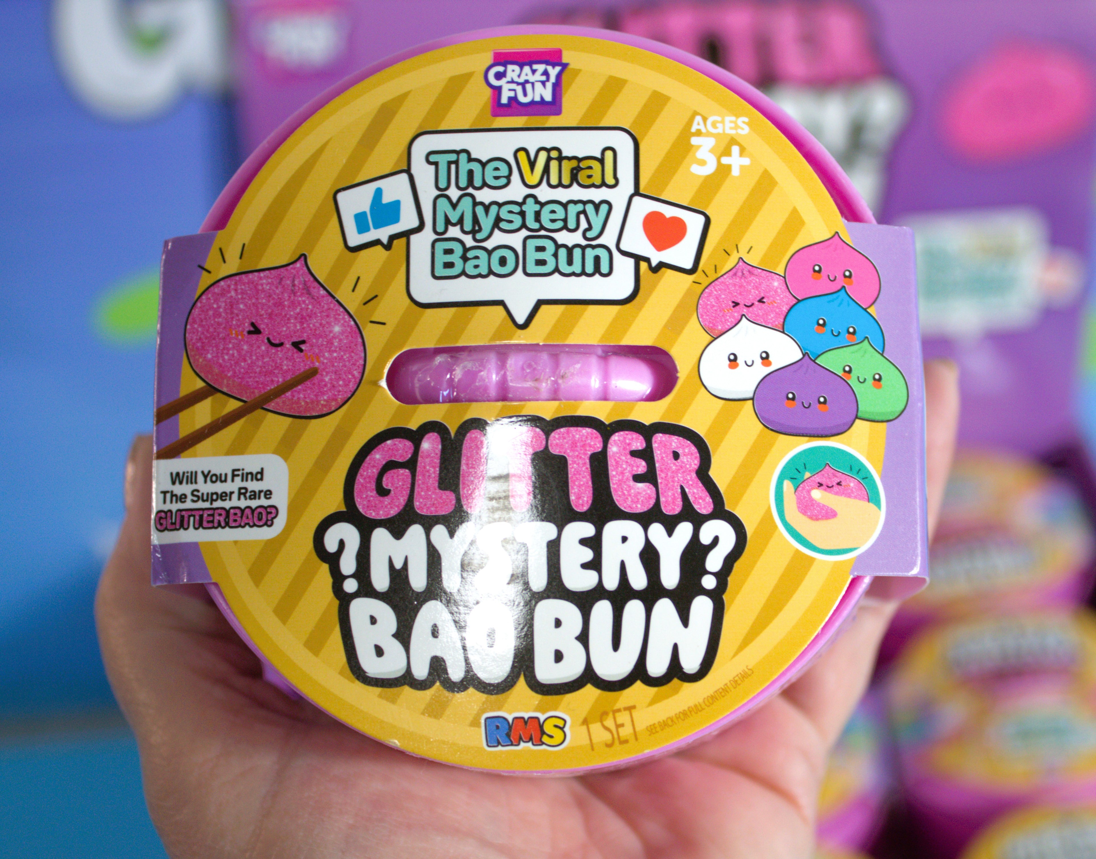 Crazy Fun Official RMS Mystery Glitter Dumpling