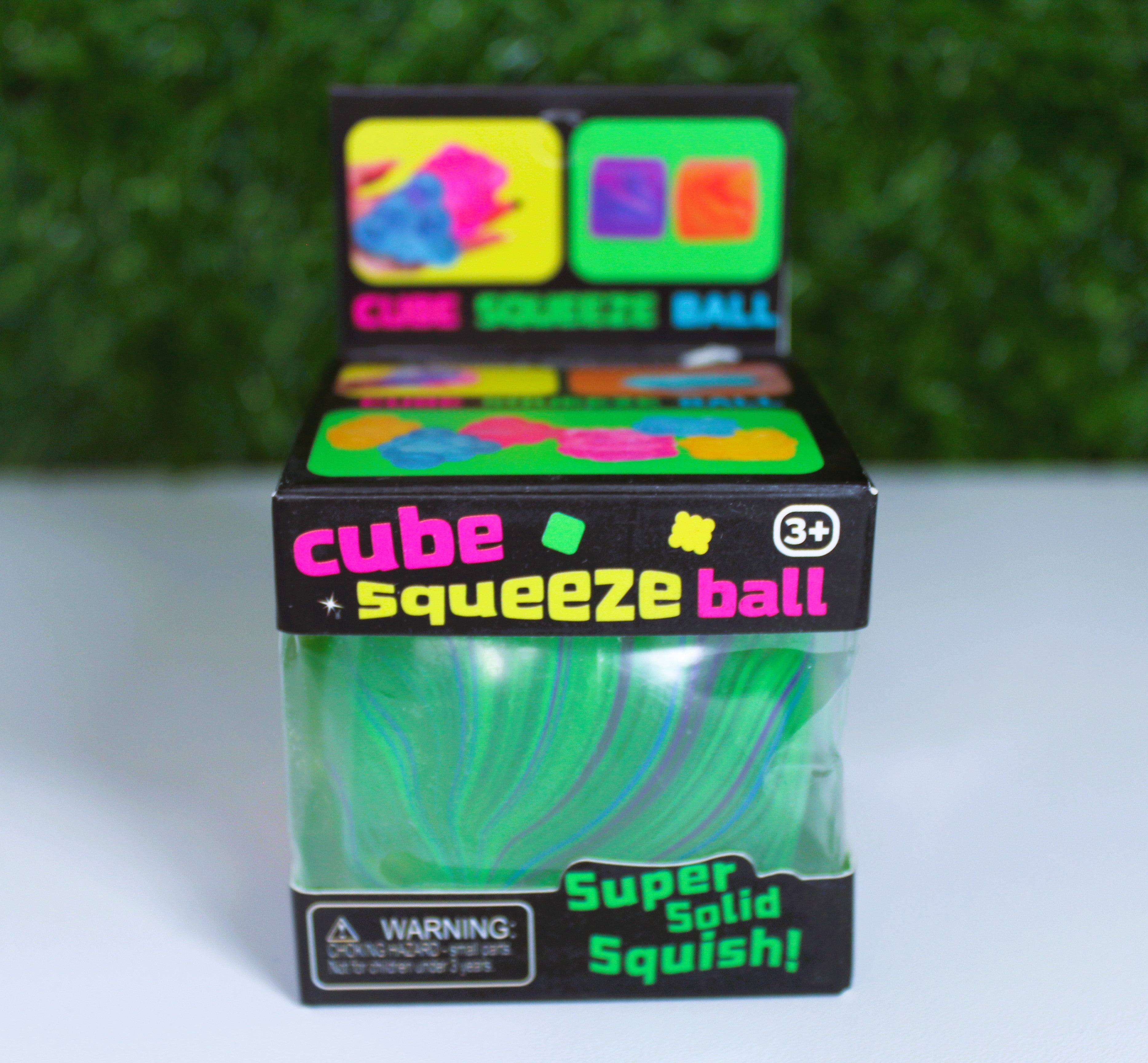 Squishy Fidget Toys Stress Cube 5.5 cm Stress Balls for Kids Adults Stress Relief Ice Squishy Cube Sugar Balls