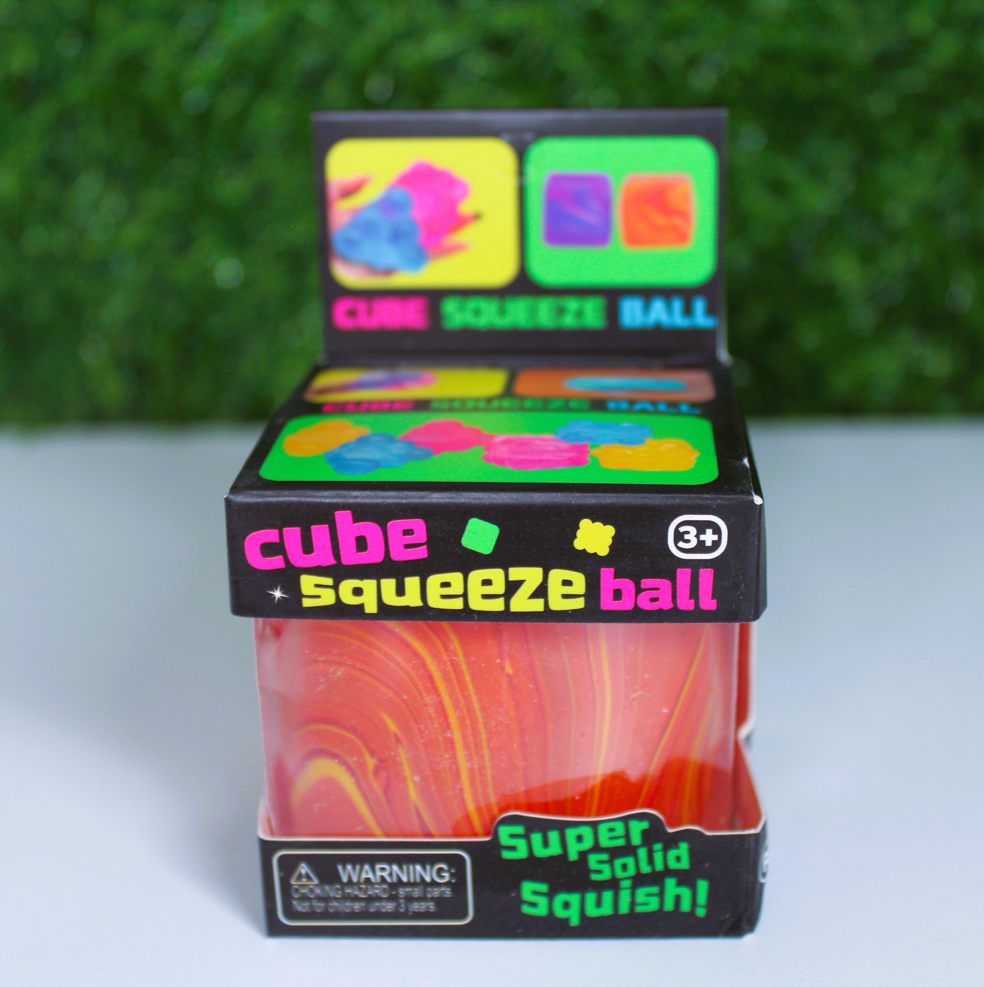 Squishy Fidget Toys Stress Cube 5.5 cm Stress Balls for Kids Adults Stress Relief Ice Squishy Cube Sugar Balls