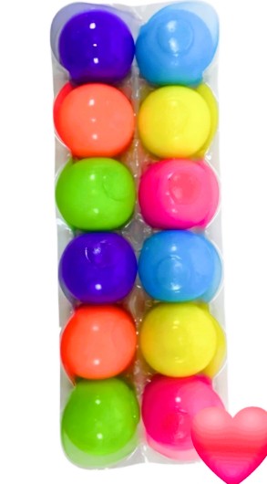 Rainbow Squeeze Ball Fidget Squishy Toy