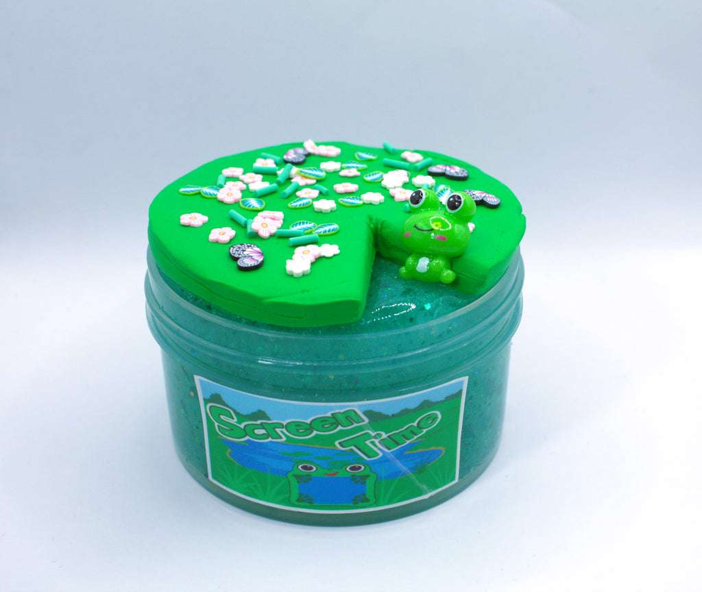 Screen Time Slime ~ Lily Pad Themed ~ DIY Slime Kit