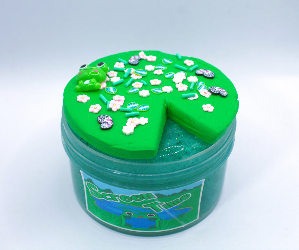 Screen Time Slime ~ Lily Pad Themed ~ DIY Slime Kit