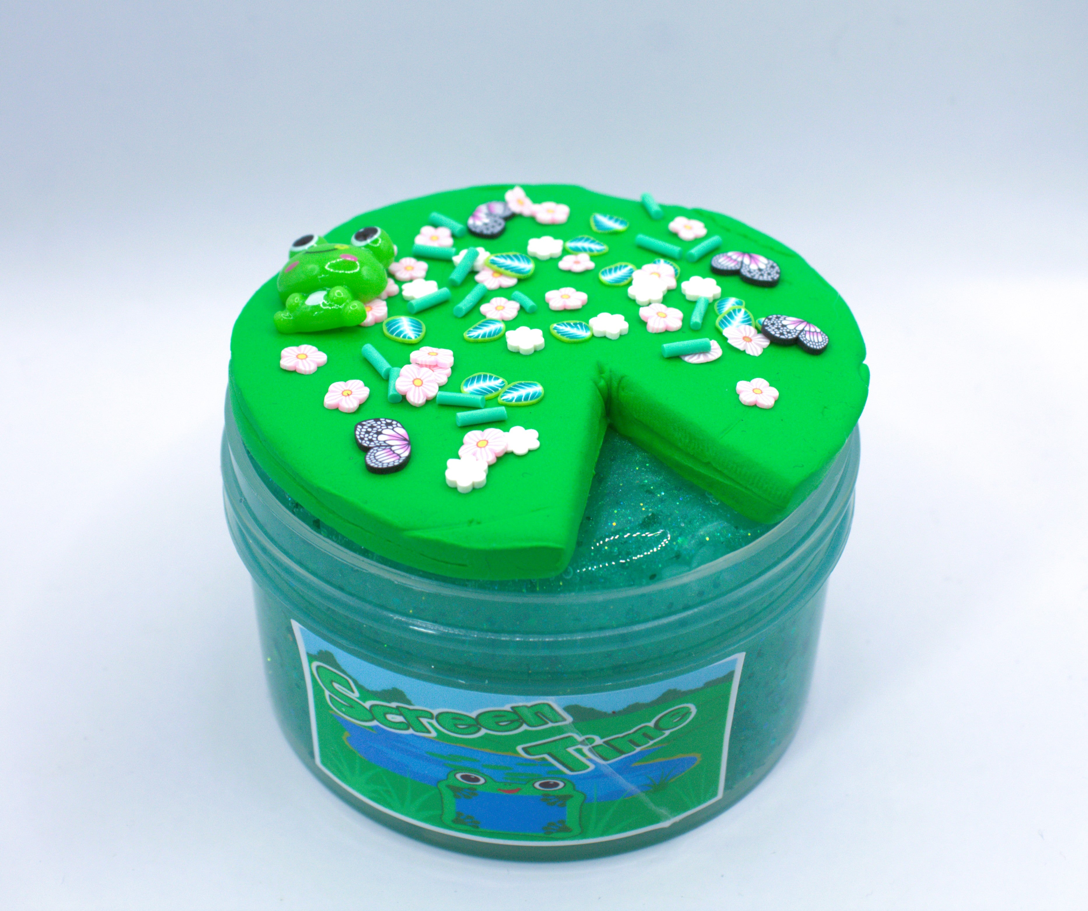 Screen Time Slime ~ Lily Pad Themed ~ DIY Slime Kit