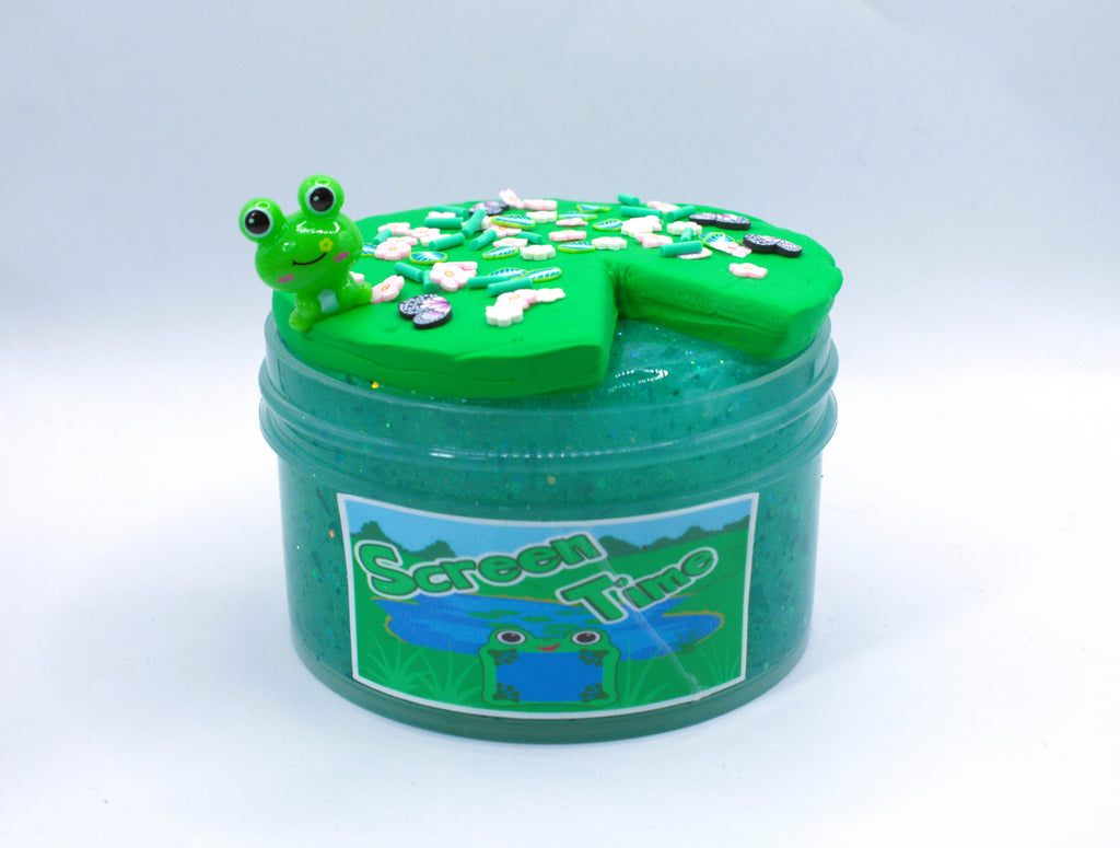 Screen Time Slime ~ Lily Pad Themed ~ DIY Slime Kit