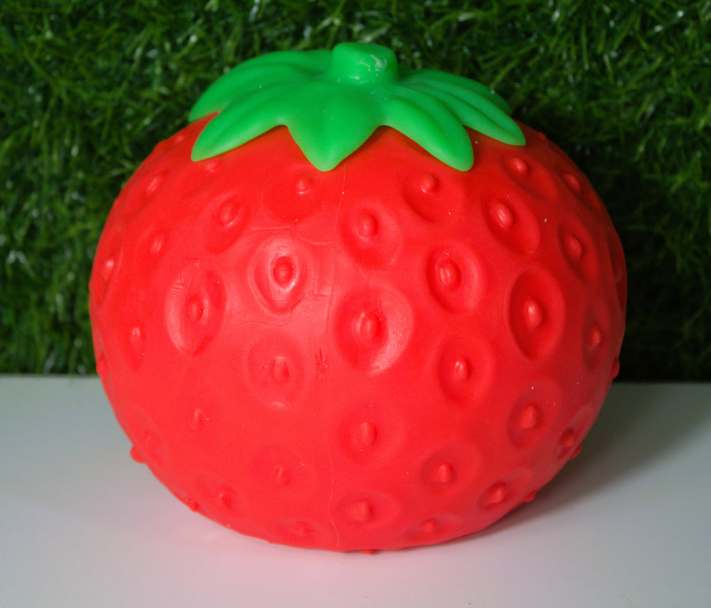 SmushMart Jumbo Scented Strawberry Squishy