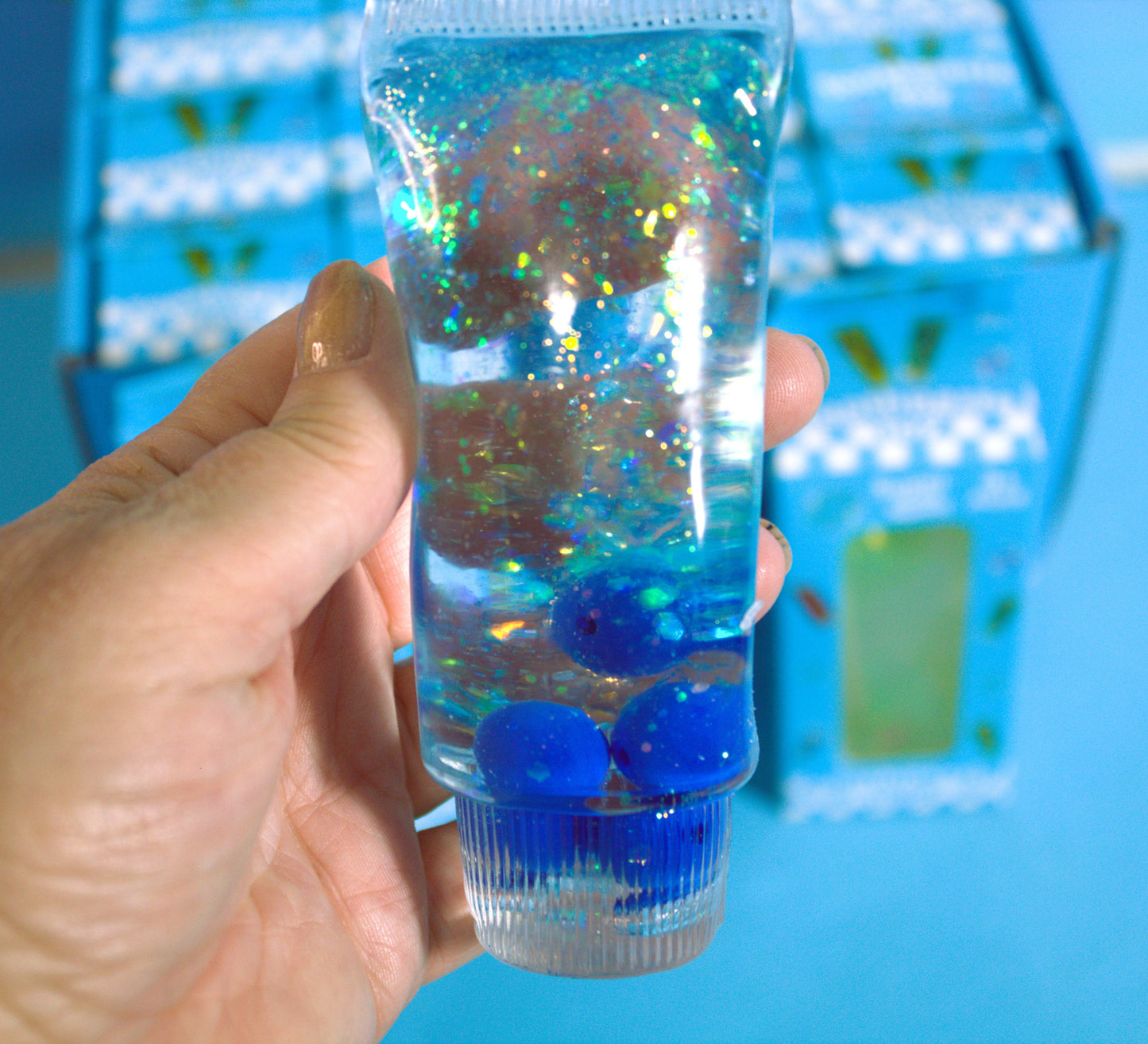 Toothpaste Squishy Toy ~ Sensory Play