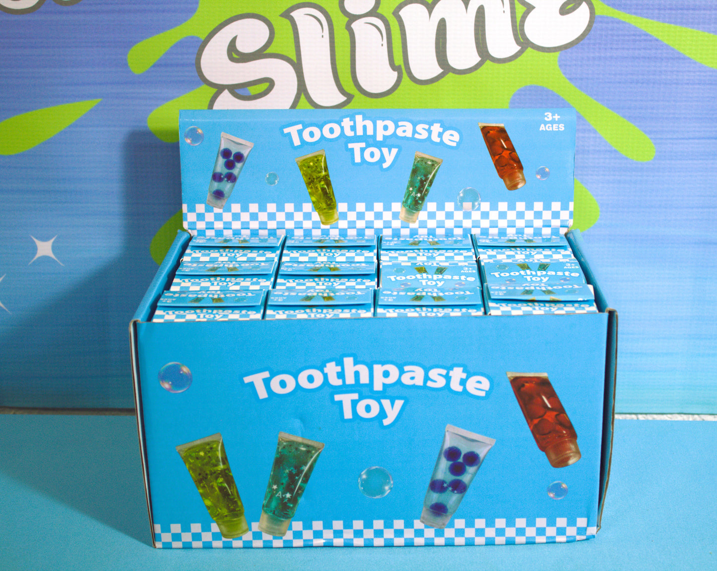 Toothpaste Squishy Toy ~ Sensory Play