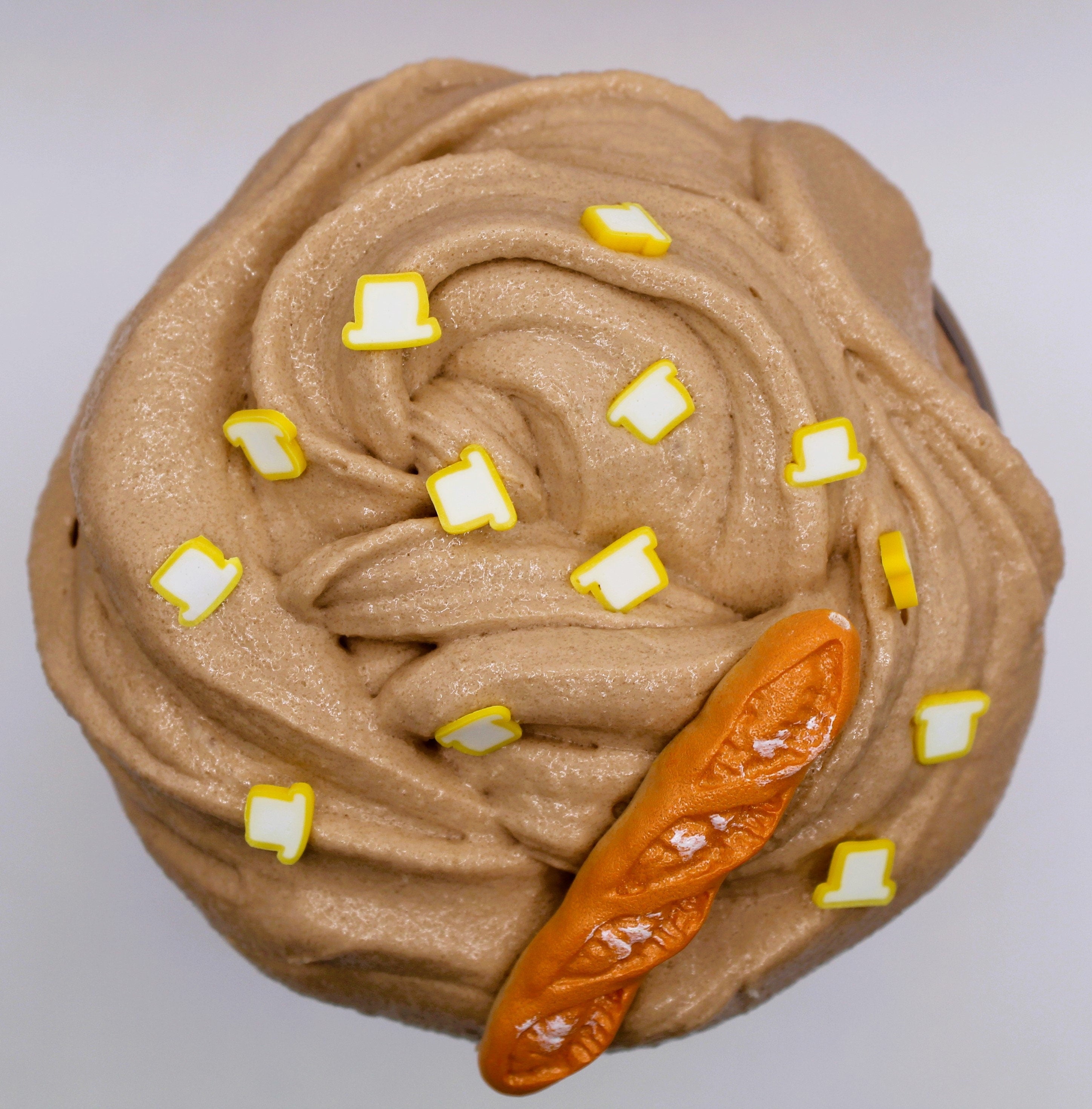 French Baguette Slime - Scented - Bread - Bakery - Butter Slime - Holdable