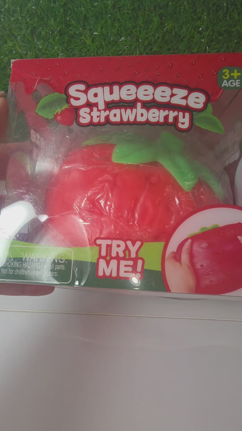 Jumbo Strawberry Squishy